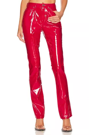 How to Wear the PVC, Patent, and Latex Pants Fashion Trend Like Kylie  Jenner and Hailey Baldwin