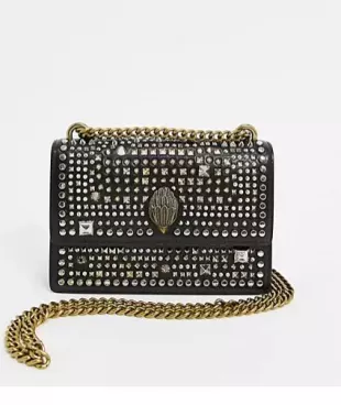 Shoredith Studded Leather Cross Body Bag