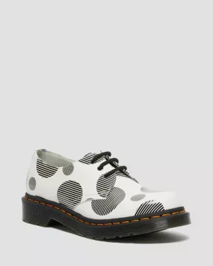 1461 Women's Polka Dot Smooth Leather Oxford Shoes