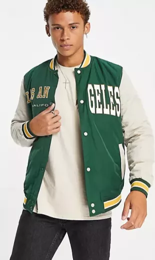 Varsity Bomber Jacket