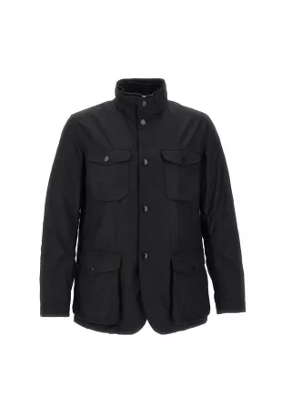 Blue Ogston Wax Jacket