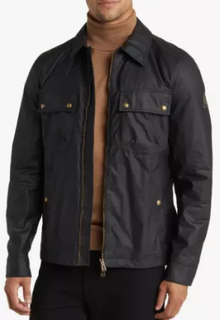 Tour Water Repellent Zip-Up Overshirt