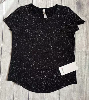 Love Crew SZ 8 BLK Black Splatter
