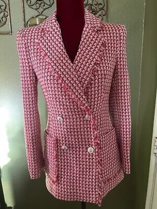 Tailored Double Breasted Blazer