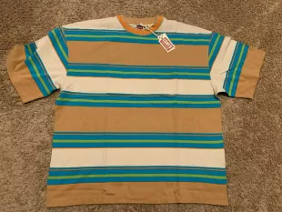 80’S WIDE STRIPED T- SHIRT