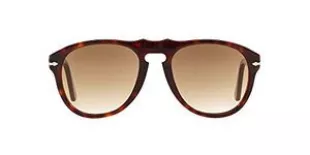 PO0649 Aviator Sunglasses, Havana/Brown Gradient, 54 mm