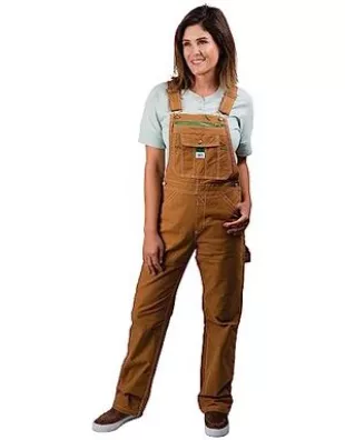 Washed Duck Bib Overalls