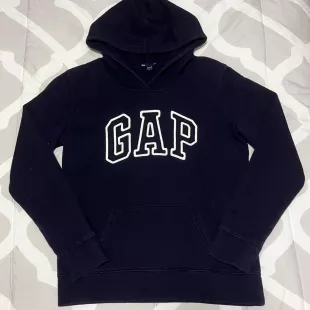 Navy and White Hoodie