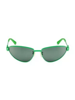 Triangle Metal 59MM Cat-Eye Sunglasses