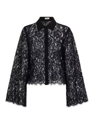 Carter Lace Bell Sleeve Blouse