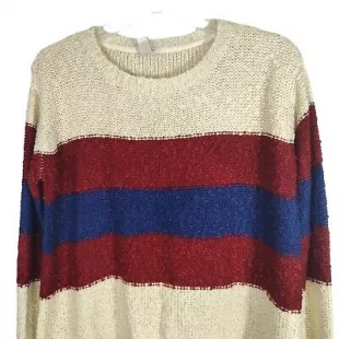 Boxy Striped Sweater