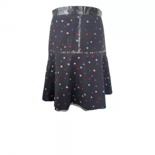 Polka dots navy skirt