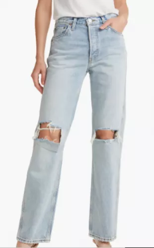 90s High Loose Jeans