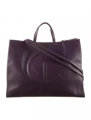 Purple Shopping Bag