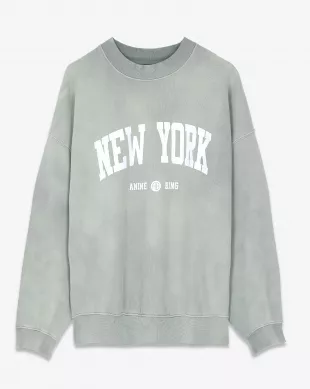 Anine Bing - Jaci Sweatshirt University New York in Sage