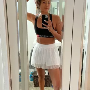 Small Mesh Flirty Tennis Skirt