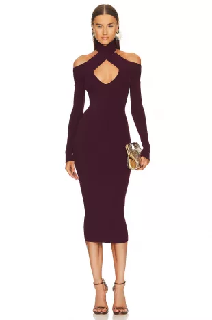 revolve midi dress Curve Control Mesh Strapless Maxi Dress main image 1