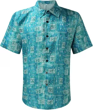 Casual Short Sleeve Hawaiian Shirt