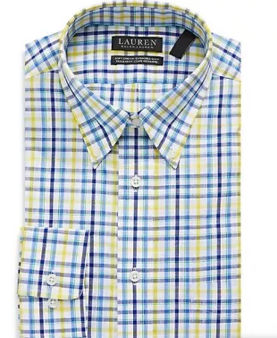 Lauren Ralph Lauren - UltraFlex Town & Country Untucked Regular-Fit Plaid Dress  Shirt