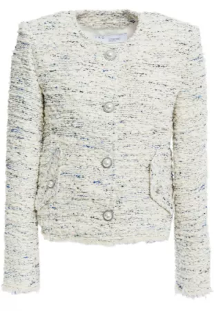 IRO - Boucle Tweed Pearl Button Jacket