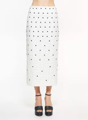 Pencil Moon Dot Skirt