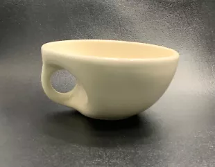 Elan McPherson Buddha Noodle Bowl Cream 6”x3”