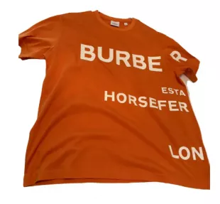 Orange 'Horseferry' T-Shirt
