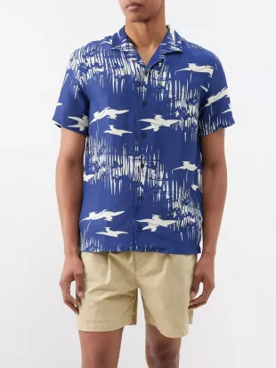 Hibbert Linen-blend Shirt