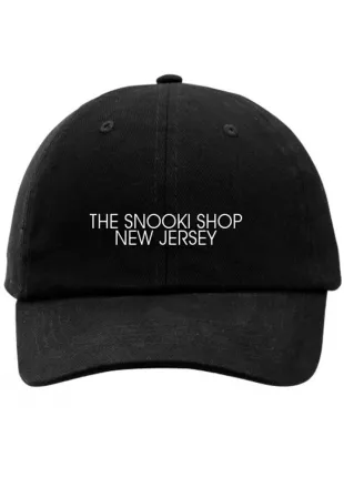 Black Snooki Shop Baseball Cap