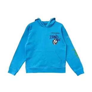 Matty Boy Brain Hoodie in Blue