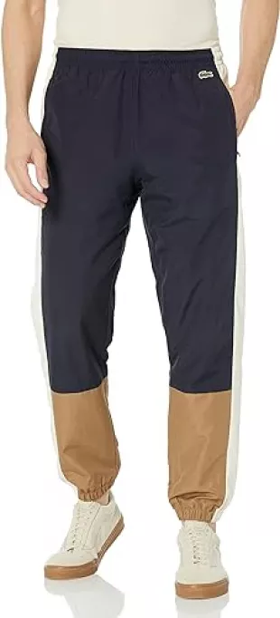 Men's Regular Fit Color Blocked Sweatpants