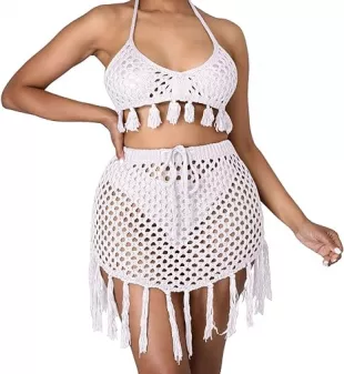 Crochet Swimsuit Coverup