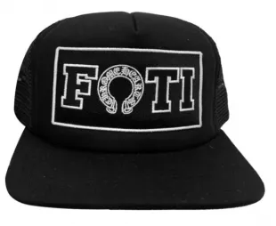 x Foti All Black Trucker Hat