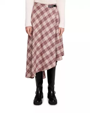 Maje - Jarota Asymmetric Maxi Skirt