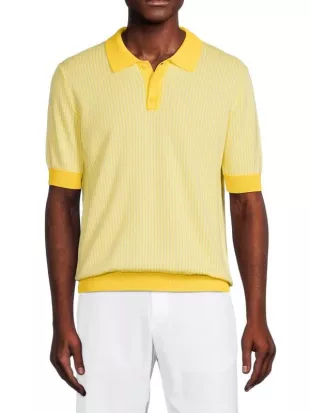 Max N Chester - Jacquard Sweater Polo by
