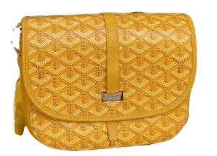 Yellow 'Belvedere' Messenger Bag