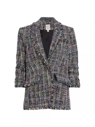 Cinq à Sept - Holiday Khloe Spacedye Tweed Blazer