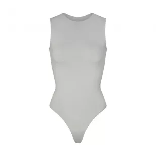 Essential Crew Neck Sleeveless Bodysuit
