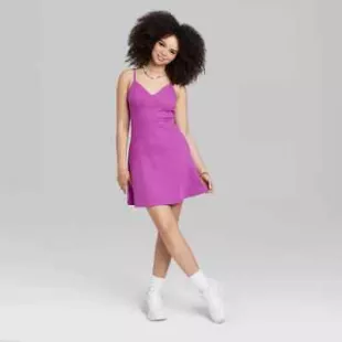 Mini Knit Skater Dress