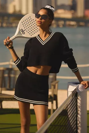 Tennis Club Sweater Knit Skirt