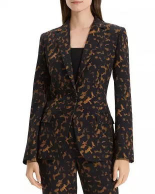 Tortoiseshell Staple Blazer