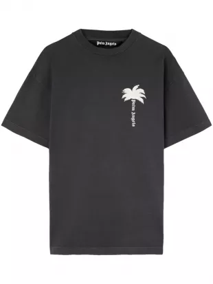 Palm Angels - Palm Tree-Print Cotton T-shirt