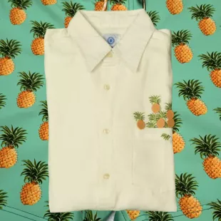 Linen Shirt Pineapples