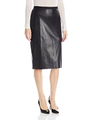 BCBGMAXAZRIA Women's Bess Pencil Skirt, Black, Small