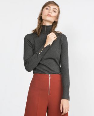 PULL À COL ROULÉ ZARA