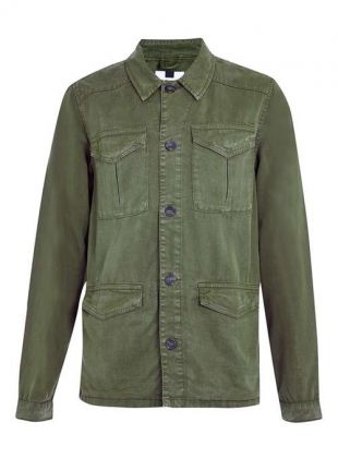Topman - Veste Militaire Kaki