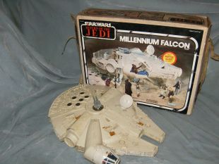 Star Wars Millenium Falcon In Box Complete