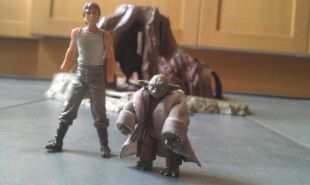 Vintage ESB Star Wars Dagobah Play Set 1981 With Dagobah Luke  And Master Yoda  | eBay