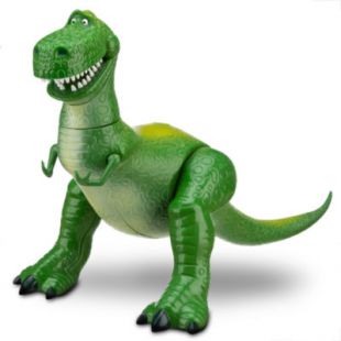 green dinosaur from toy story