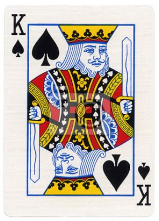 Poster roi de pique (60 x 80 cm)